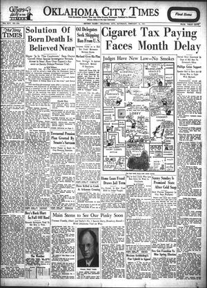 Oklahoma City Times (Oklahoma City, Okla.), Vol. 45, No. 236, Ed. 1 Saturday, February 16, 1935