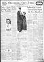 Thumbnail image of item number 1 in: 'Oklahoma City Times (Oklahoma City, Okla.), Vol. 46, No. 6, Ed. 1 Friday, May 24, 1935'.