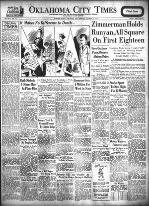 Oklahoma City Times (Oklahoma City, Okla.), Vol. 46, No. 135, Ed. 1 Monday, October 21, 1935