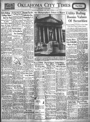 Oklahoma City Times (Oklahoma City, Okla.), Vol. 46, No. 151, Ed. 1 Friday, November 8, 1935