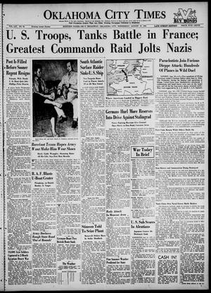Oklahoma City Times (Oklahoma City, Okla.), Vol. 53, No. 76, Ed. 3 Wednesday, August 19, 1942