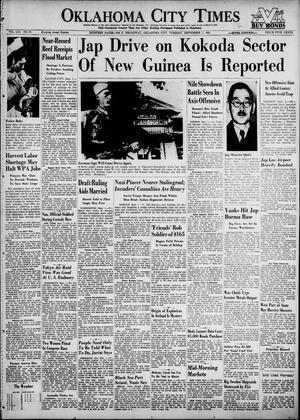 Oklahoma City Times (Oklahoma City, Okla.), Vol. 53, No. 87, Ed. 2 Tuesday, September 1, 1942