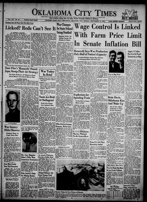 Oklahoma City Times (Oklahoma City, Okla.), Vol. 53, No. 98, Ed. 3 Monday, September 14, 1942