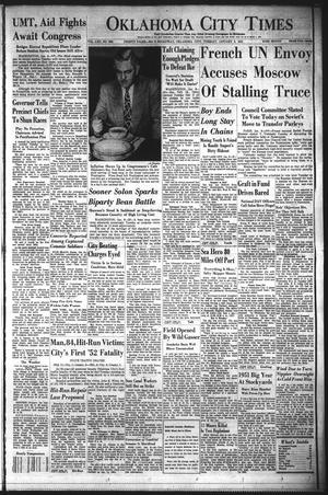 Oklahoma City Times (Oklahoma City, Okla.), Vol. 62, No. 288, Ed. 3 Tuesday, January 8, 1952