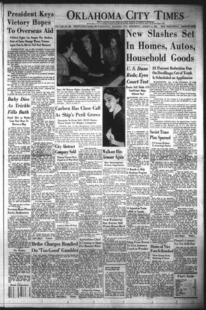 Oklahoma City Times (Oklahoma City, Okla.), Vol. 62, No. 289, Ed. 1 Wednesday, January 9, 1952