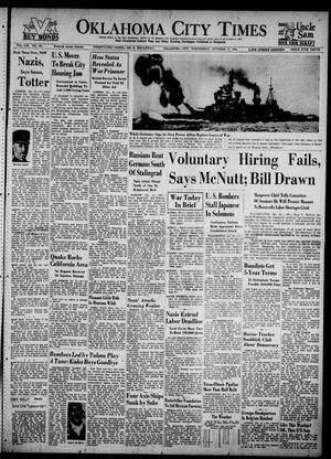 Oklahoma City Times (Oklahoma City, Okla.), Vol. 53, No. 130, Ed. 3 Wednesday, October 21, 1942