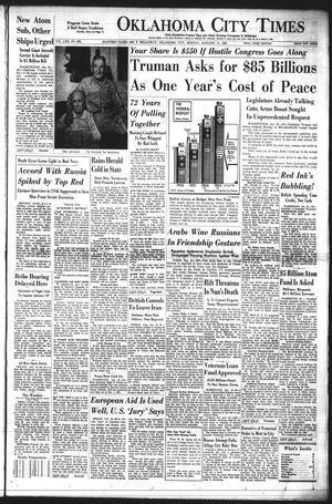 Oklahoma City Times (Oklahoma City, Okla.), Vol. 62, No. 299, Ed. 1 Monday, January 21, 1952