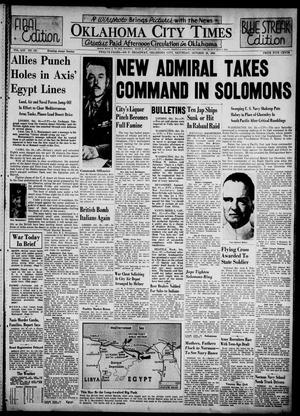 Oklahoma City Times (Oklahoma City, Okla.), Vol. 53, No. 133, Ed. 3 Saturday, October 24, 1942
