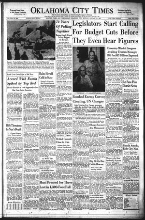 Oklahoma City Times (Oklahoma City, Okla.), Vol. 62, No. 299, Ed. 4 Monday, January 21, 1952