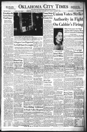 Oklahoma City Times (Oklahoma City, Okla.), Vol. 62, No. 300, Ed. 3 Tuesday, January 22, 1952