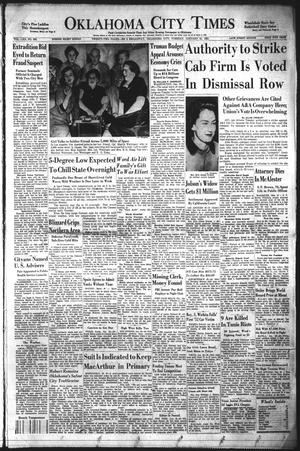 Oklahoma City Times (Oklahoma City, Okla.), Vol. 62, No. 300, Ed. 4 Tuesday, January 22, 1952