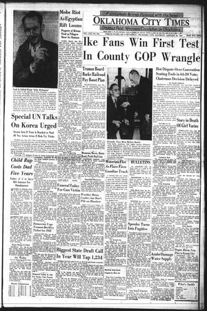 Oklahoma City Times (Oklahoma City, Okla.), Vol. 62, No. 304, Ed. 2 Saturday, January 26, 1952