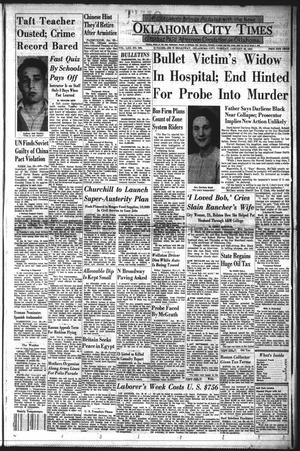 Oklahoma City Times (Oklahoma City, Okla.), Vol. 62, No. 306, Ed. 2 Tuesday, January 29, 1952