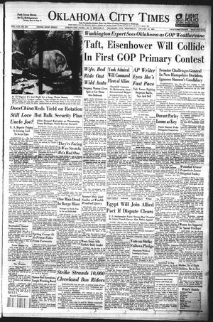 Oklahoma City Times (Oklahoma City, Okla.), Vol. 62, No. 307, Ed. 4 Wednesday, January 30, 1952