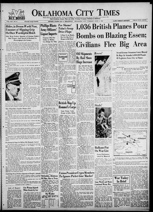 Oklahoma City Times (Oklahoma City, Okla.), Vol. 53, No. 9, Ed. 3 Tuesday, June 2, 1942