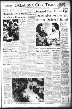 Oklahoma City Times (Oklahoma City, Okla.), Vol. 63, No. 1, Ed. 1 Friday, February 8, 1952