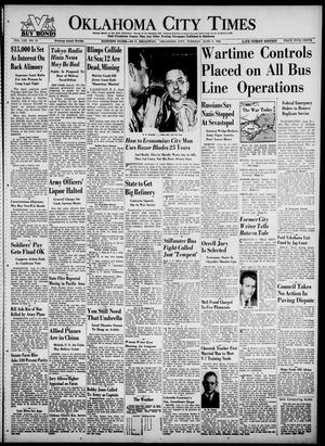 Oklahoma City Times (Oklahoma City, Okla.), Vol. 53, No. 15, Ed. 3 Tuesday, June 9, 1942