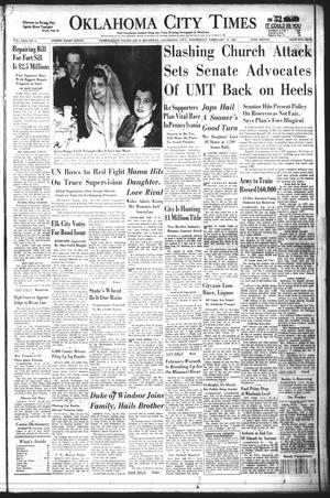 Oklahoma City Times (Oklahoma City, Okla.), Vol. 63, No. 5, Ed. 3 Wednesday, February 13, 1952