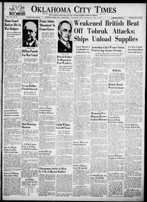 Oklahoma City Times (Oklahoma City, Okla.), Vol. 53, No. 22, Ed. 2 Wednesday, June 17, 1942