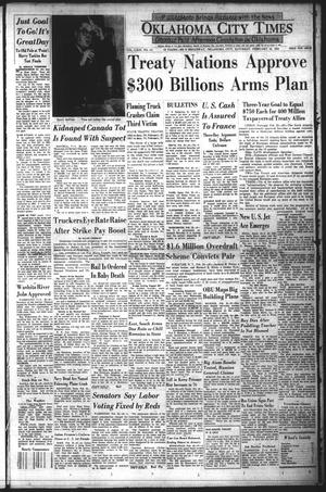 Oklahoma City Times (Oklahoma City, Okla.), Vol. 63, No. 14, Ed. 2 Saturday, February 23, 1952