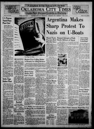 Oklahoma City Times (Oklahoma City, Okla.), Vol. 53, No. 28, Ed. 4 Wednesday, June 24, 1942