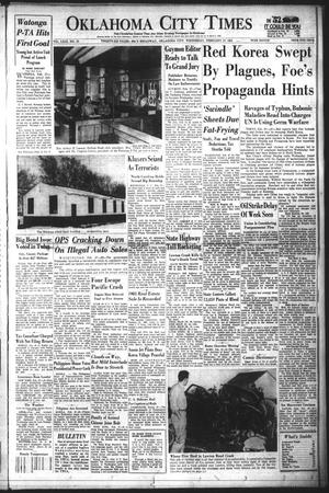 Oklahoma City Times (Oklahoma City, Okla.), Vol. 63, No. 17, Ed. 3 Wednesday, February 27, 1952