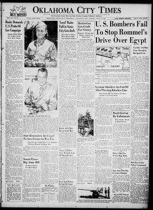 Oklahoma City Times (Oklahoma City, Okla.), Vol. 53, No. 33, Ed. 3 Tuesday, June 30, 1942