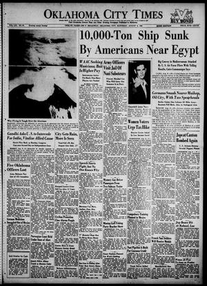 Oklahoma City Times (Oklahoma City, Okla.), Vol. 53, No. 67, Ed. 2 Saturday, August 8, 1942
