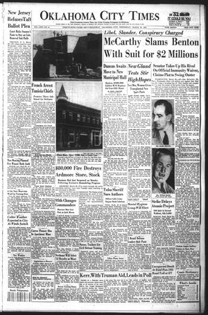 Oklahoma City Times (Oklahoma City, Okla.), Vol. 63, No. 41, Ed. 3 Wednesday, March 26, 1952