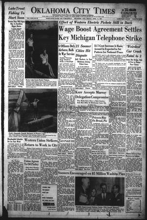 Oklahoma City Times (Oklahoma City, Okla.), Vol. 63, No. 55, Ed. 4 Friday, April 11, 1952