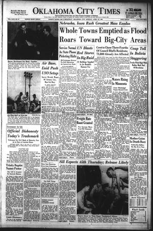 Oklahoma City Times (Oklahoma City, Okla.), Vol. 63, No. 57, Ed. 3 Monday, April 14, 1952