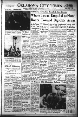 Oklahoma City Times (Oklahoma City, Okla.), Vol. 63, No. 57, Ed. 4 Monday, April 14, 1952