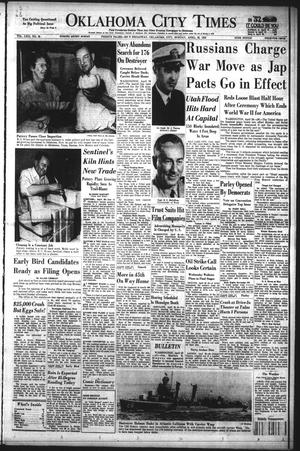 Oklahoma City Times (Oklahoma City, Okla.), Vol. 63, No. 69, Ed. 3 Monday, April 28, 1952