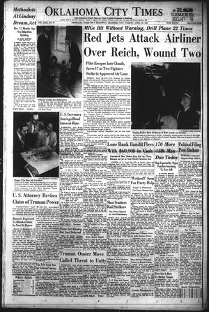 Oklahoma City Times (Oklahoma City, Okla.), Vol. 63, No. 70, Ed. 3 Tuesday, April 29, 1952