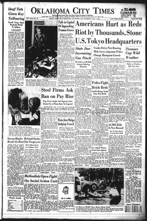 Oklahoma City Times (Oklahoma City, Okla.), Vol. 63, No. 72, Ed. 4 Thursday, May 1, 1952