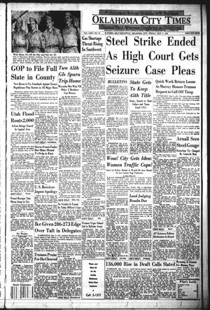 Oklahoma City Times (Oklahoma City, Okla.), Vol. 63, No. 73, Ed. 2 Friday, May 2, 1952