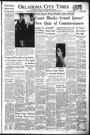 Oklahoma City Times (Oklahoma City, Okla.), Vol. 63, No. 76, Ed. 1 Tuesday, May 6, 1952