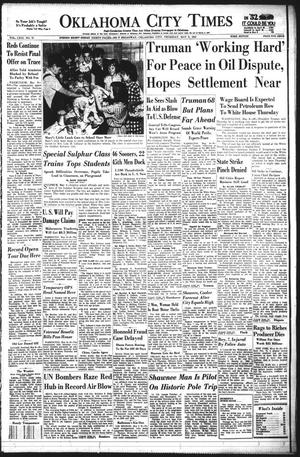 Oklahoma City Times (Oklahoma City, Okla.), Vol. 63, No. 78, Ed. 3 Thursday, May 8, 1952