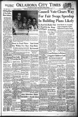 Oklahoma City Times (Oklahoma City, Okla.), Vol. 63, No. 82, Ed. 1 Tuesday, May 13, 1952