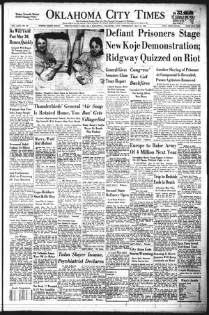 Oklahoma City Times (Oklahoma City, Okla.), Vol. 63, No. 89, Ed. 1 Wednesday, May 21, 1952