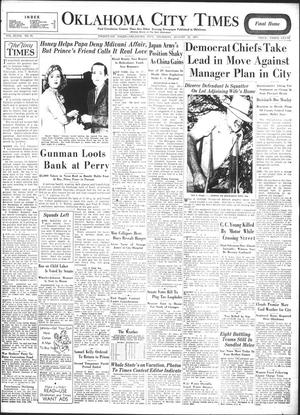 Oklahoma City Times (Oklahoma City, Okla.), Vol. 48, No. 78, Ed. 1 Thursday, August 19, 1937