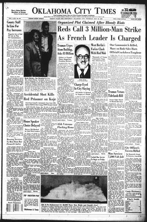 Oklahoma City Times (Oklahoma City, Okla.), Vol. 63, No. 96, Ed. 1 Thursday, May 29, 1952