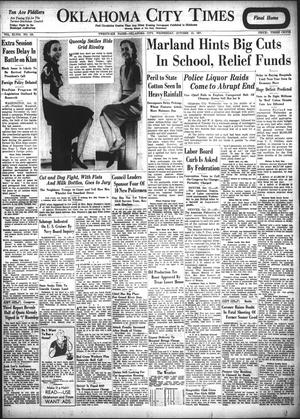 Oklahoma City Times (Oklahoma City, Okla.), Vol. 48, No. 125, Ed. 1 Wednesday, October 13, 1937