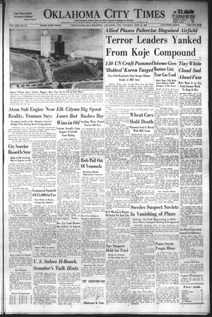 Oklahoma City Times (Oklahoma City, Okla.), Vol. 63, No. 110, Ed. 3 Saturday, June 14, 1952