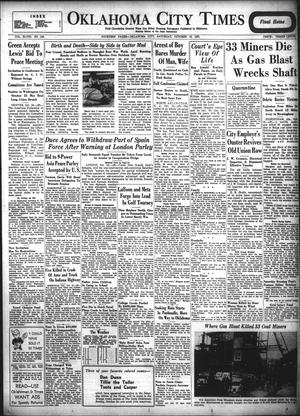 Oklahoma City Times (Oklahoma City, Okla.), Vol. 48, No. 128, Ed. 1 Saturday, October 16, 1937