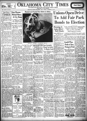 Oklahoma City Times (Oklahoma City, Okla.), Vol. 48, No. 133, Ed. 1 Friday, October 22, 1937
