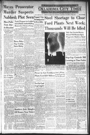 Oklahoma City Times (Oklahoma City, Okla.), Vol. 63, No. 121, Ed. 2 Friday, June 27, 1952