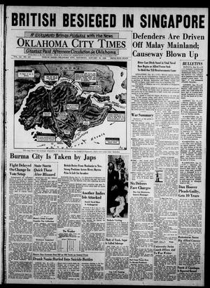 Oklahoma City Times (Oklahoma City, Okla.), Vol. 52, No. 219, Ed. 3 Saturday, January 31, 1942