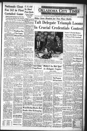Oklahoma City Times (Oklahoma City, Okla.), Vol. 63, No. 130, Ed. 2 Tuesday, July 8, 1952