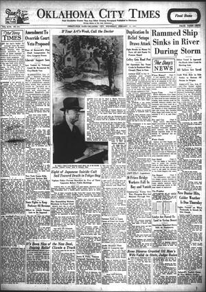 Oklahoma City Times (Oklahoma City, Okla.), Vol. 47, No. 235, Ed. 1 Wednesday, February 17, 1937